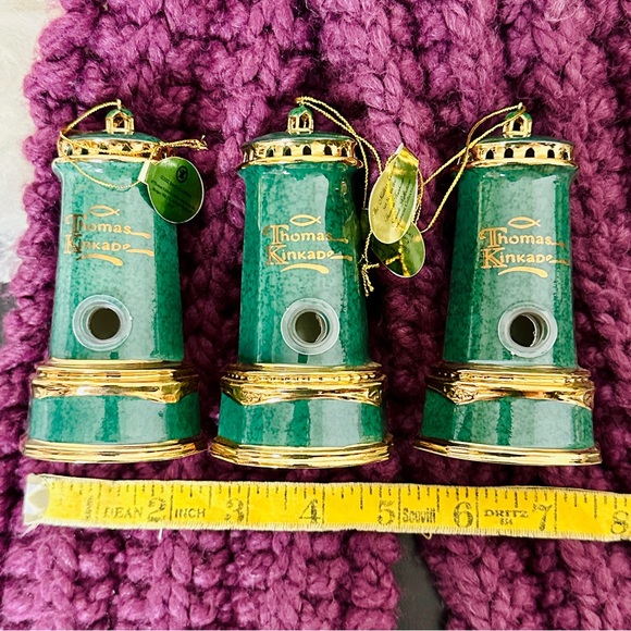 THOMAS KINKADE Set of 3 SEASIDE REFLECTIONS Evening Majesty Sea of Tranquility.. - Picture 9 of 10